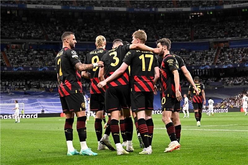 لاعبو مانشستر سيتي