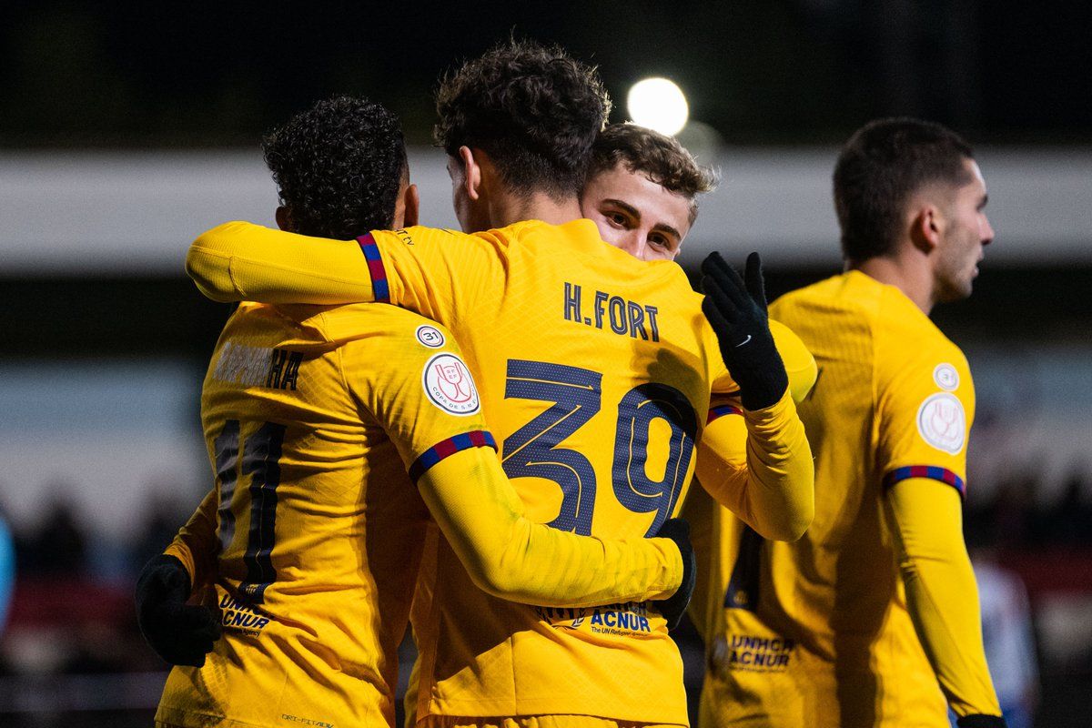 لاعبو برشلونة