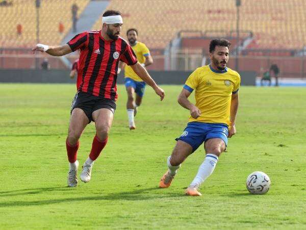 من مباراة الإسماعيلي والداخلية