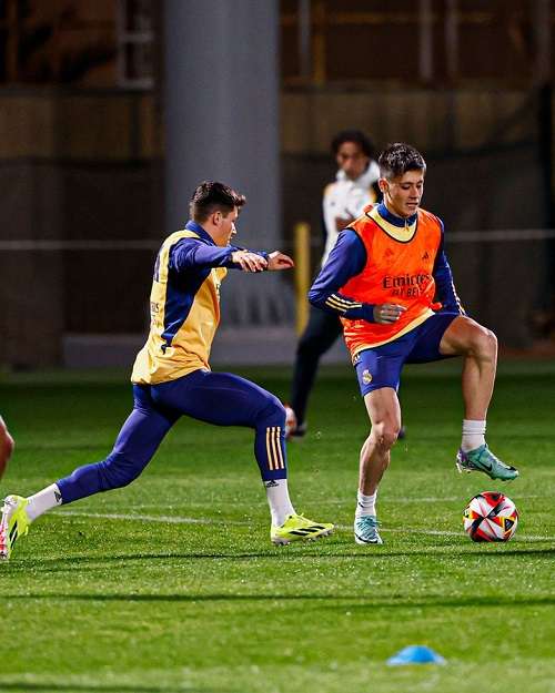 من تدريبات ريال مدريد