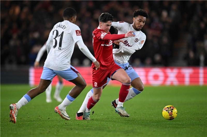 جانب من المباراة