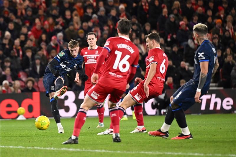 جانب من المباراة