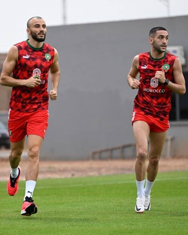 من تدريبات المنتخب