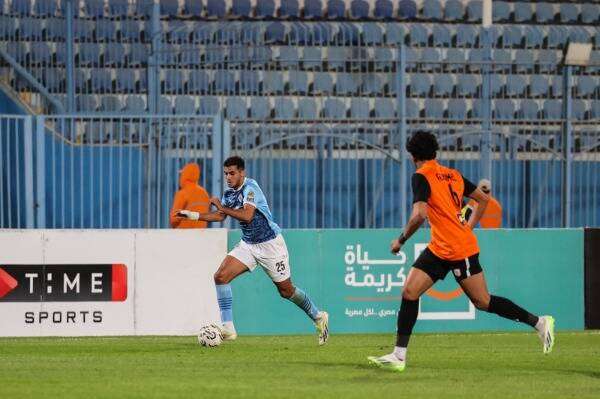 من مباراة بيراميدز و فاركو