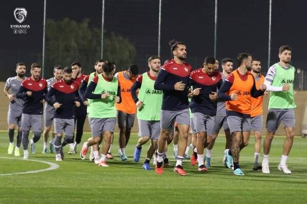 من تدريبات المنتخب