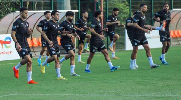 من تدريبات المنتخب