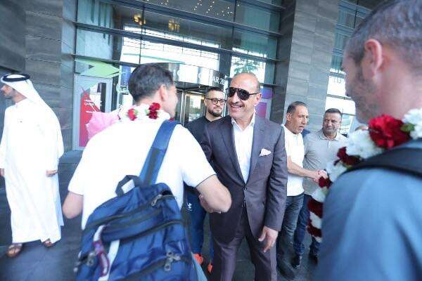 من وصول بعثة العراق