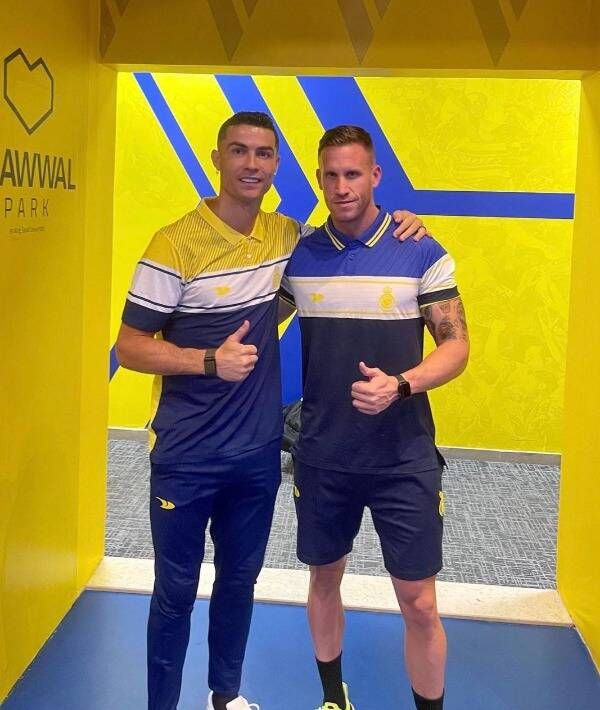 خوسيه بليسا مع رونالدو