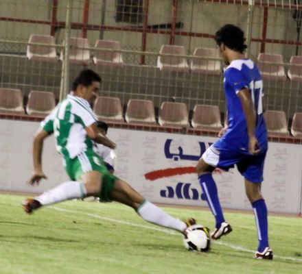 جانب من المباراة (تصوير: زكي الشيخ)