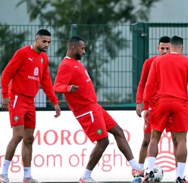 من تدريبات المنتخب