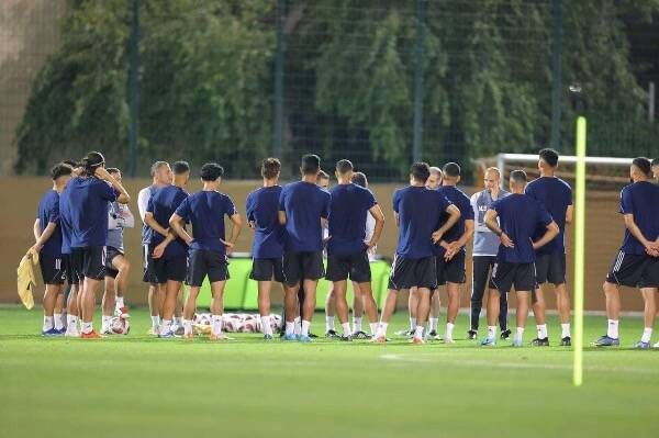 من مران المنتخب العراقي