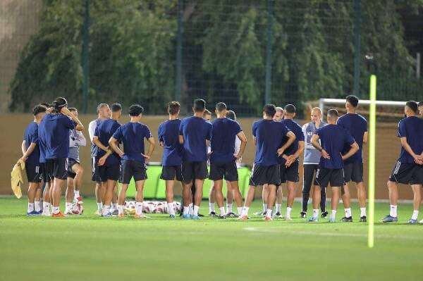 من مران المنتخب العراقي