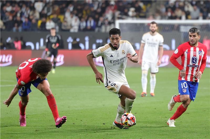 من مباراة سابقة بين ريال مدريد وأتلتيكو مدريد