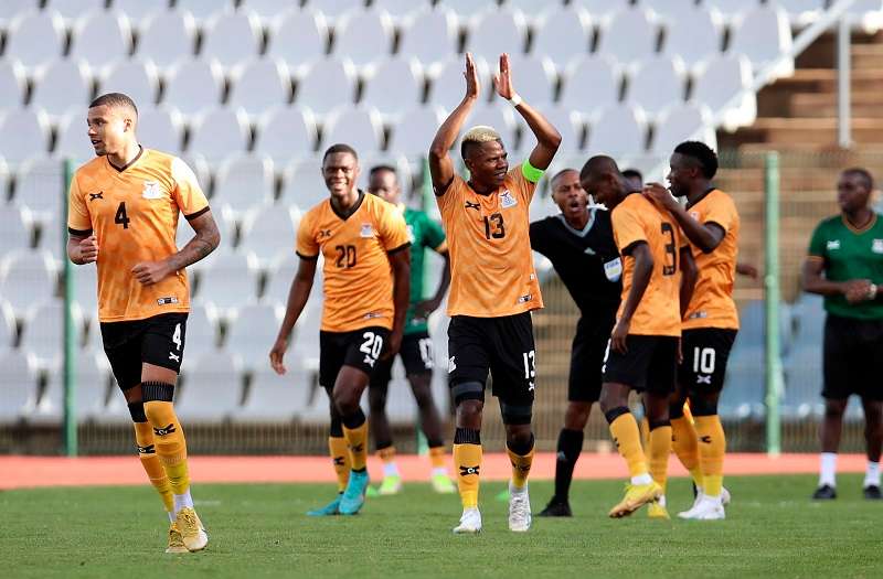 لاعبو زامبيا