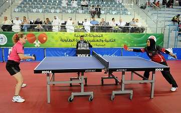 من مباريات تنس السيدات