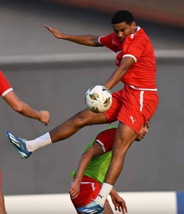 من مران المنتخب المغربي