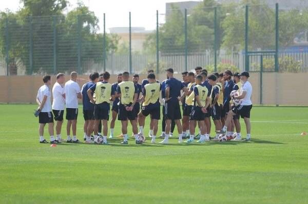 من تدريبات المنتخب