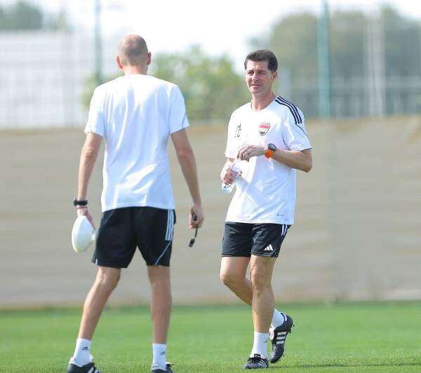 من تدريبات المنتخب العراقي