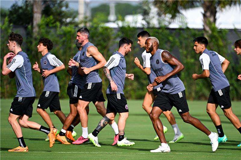 من تدريبات إنترميامي