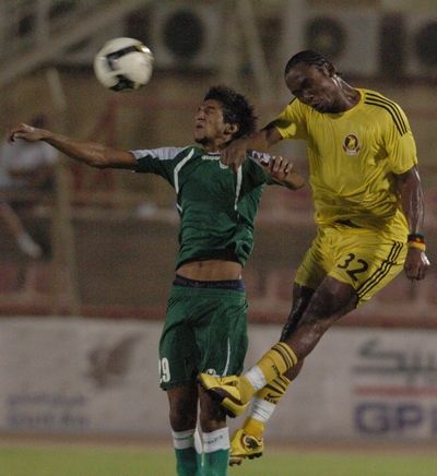 لقطة من المباراة