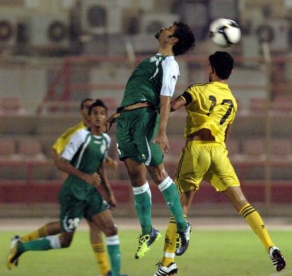 لقطة من المباراة