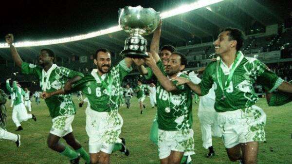 منتخب السعودية ولقب 1996