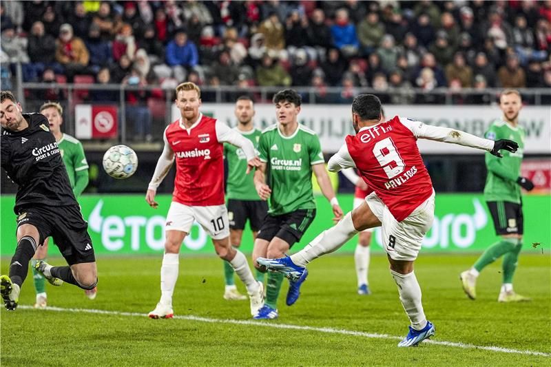 جانب من المباراة