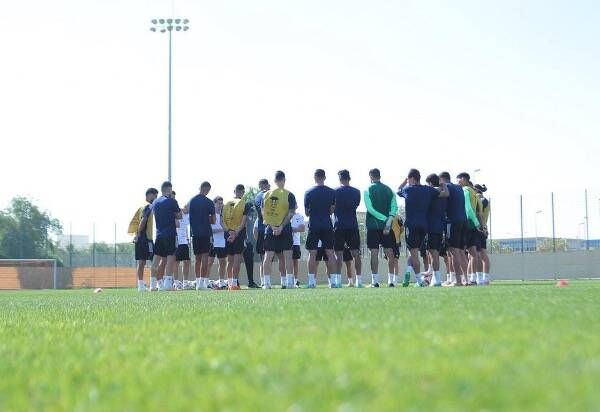 من تدريبات المنتخب