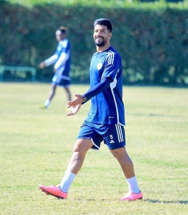 من تدريبات الفريق