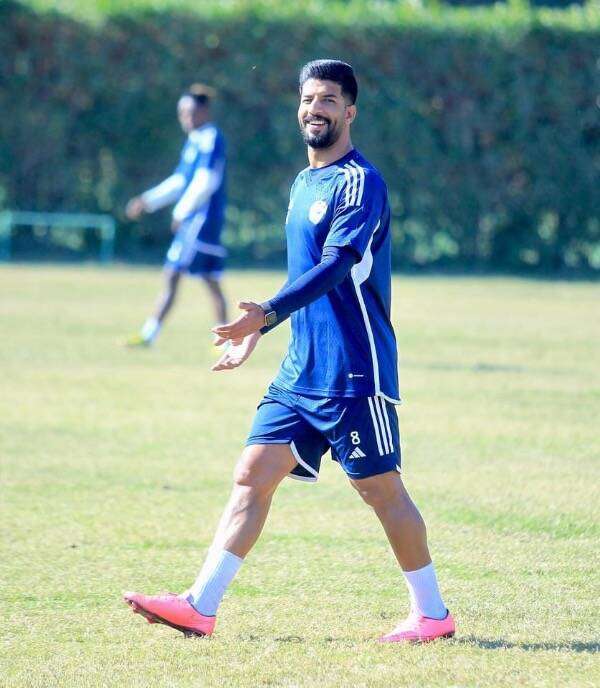 من تدريبات الفريق