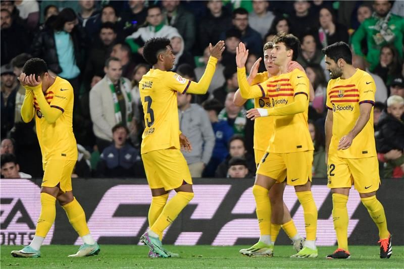 لاعبو برشلونة