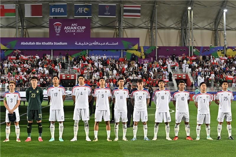 لاعبو منتخب تايلاند