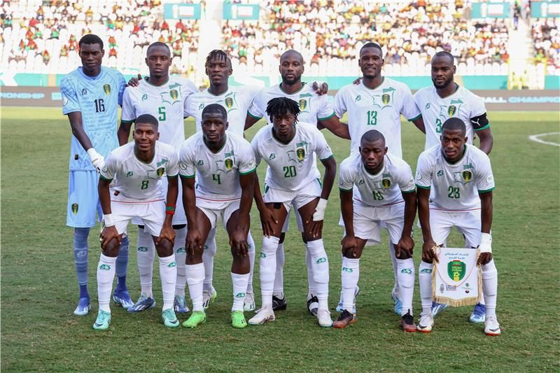 لاعبو منتخب موريتانيا