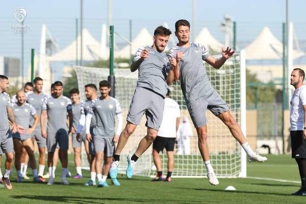 من تدريبات المنتخب