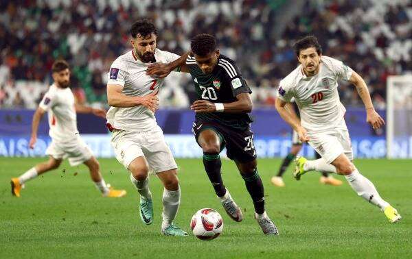 جانب من المباراة