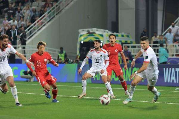 جانب من المباراة