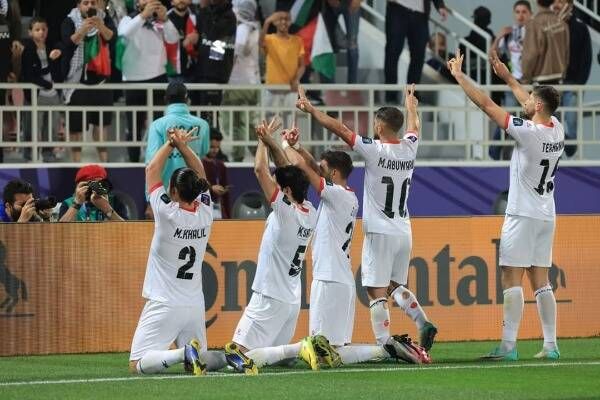 لاعبو فلسطين