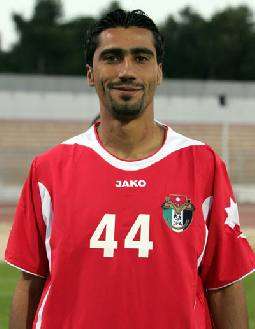 مدافع فريق الفيصلي وسيم البزور