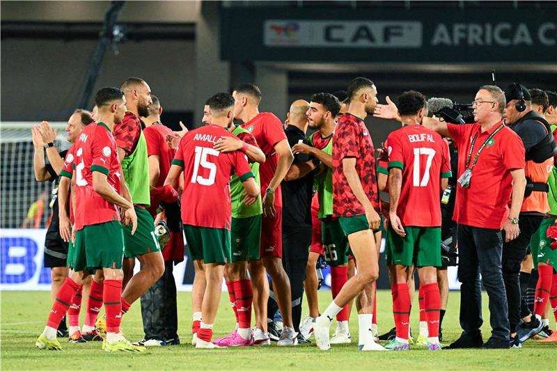 لاعبو منتخب المغرب