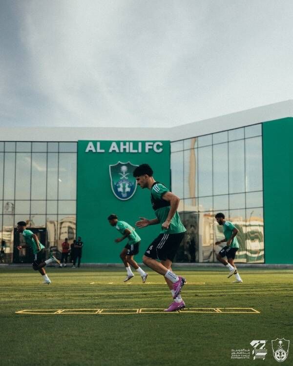 من تدريبات الفريق