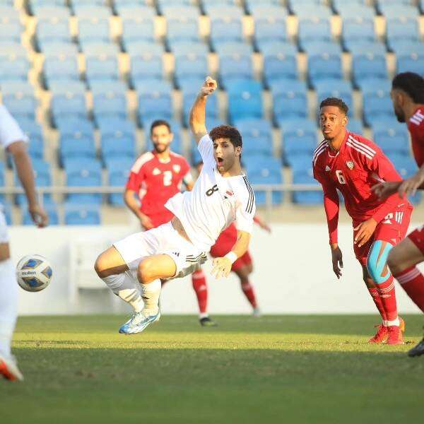 من مباراة للأولمبي العراقي - صورة أرشيفية