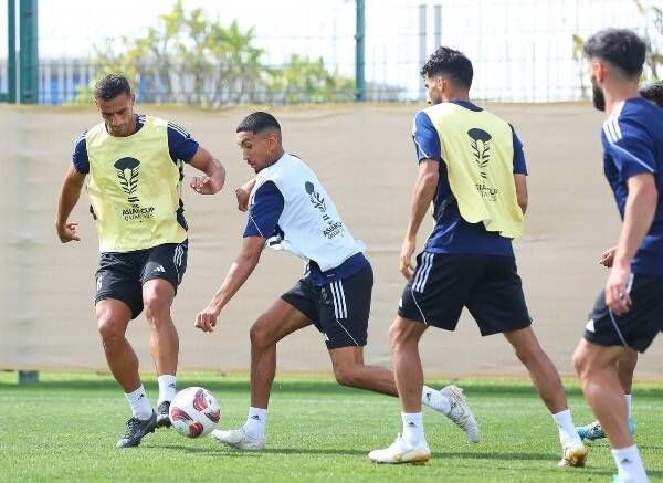 من تدريبات المنتخب