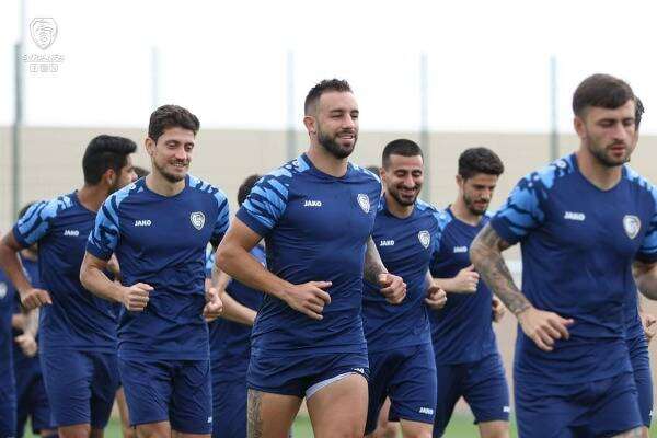 لاعبو منتخب سوريا