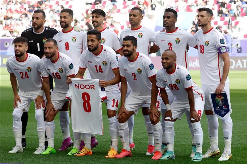 لاعبو منتخب الأردن