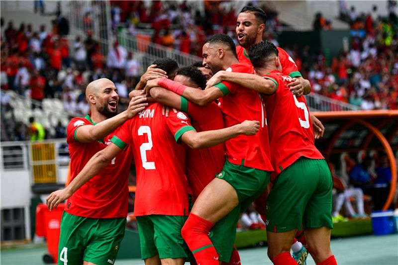 لاعبو منتخب المغرب