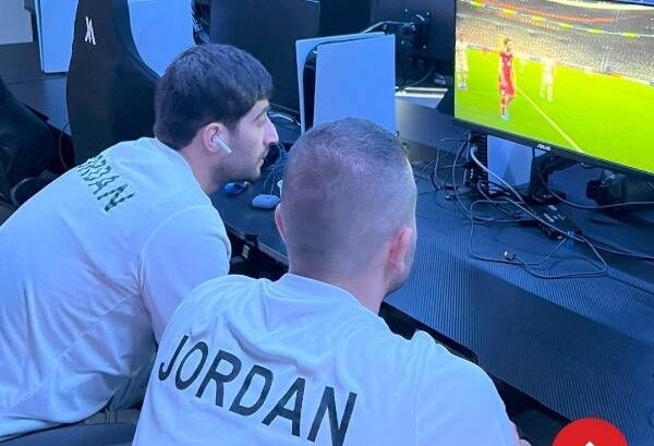 من تحضيرات منتخب الأردن لكرة القدم الإلكترونية