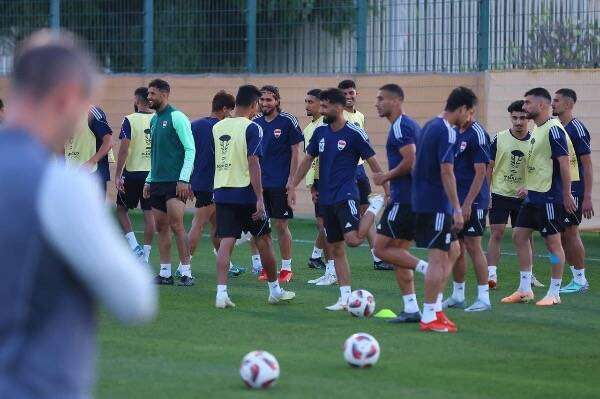 من تدريبات المنتخب