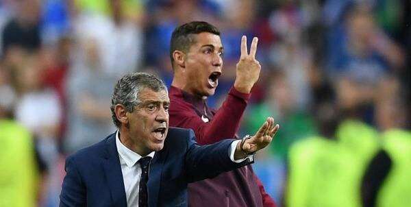 سانتوس مع رونالدو