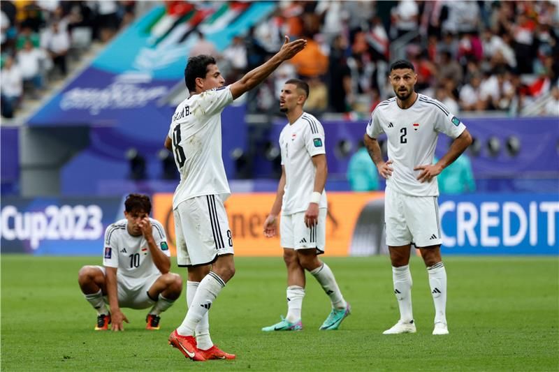 لاعبو منتخب العراق