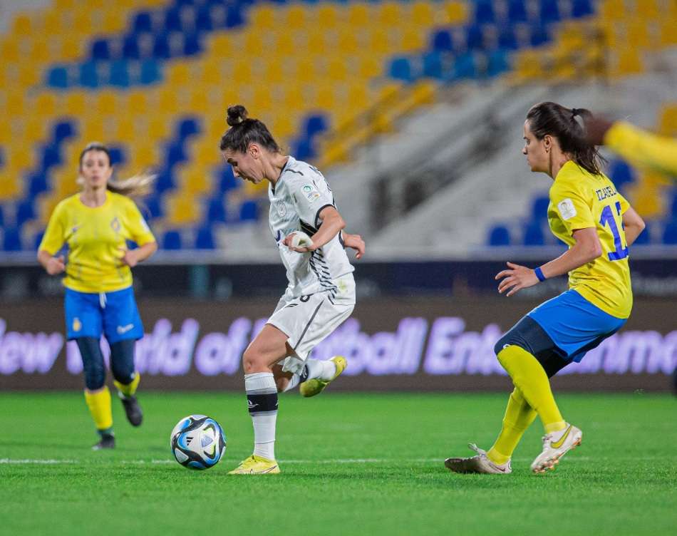 إيلا كعباشي في لقاء النصر والشباب